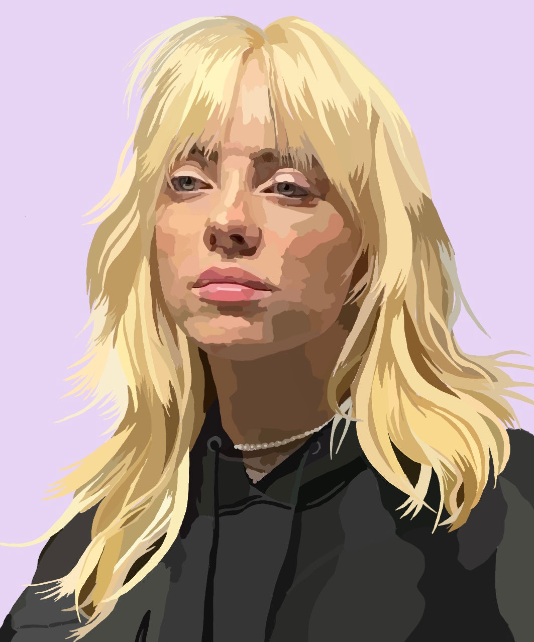Billie Eilish Potrait Print