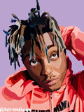 Juice WRLD Portrait Print