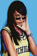 Aaliyah Portrait Print